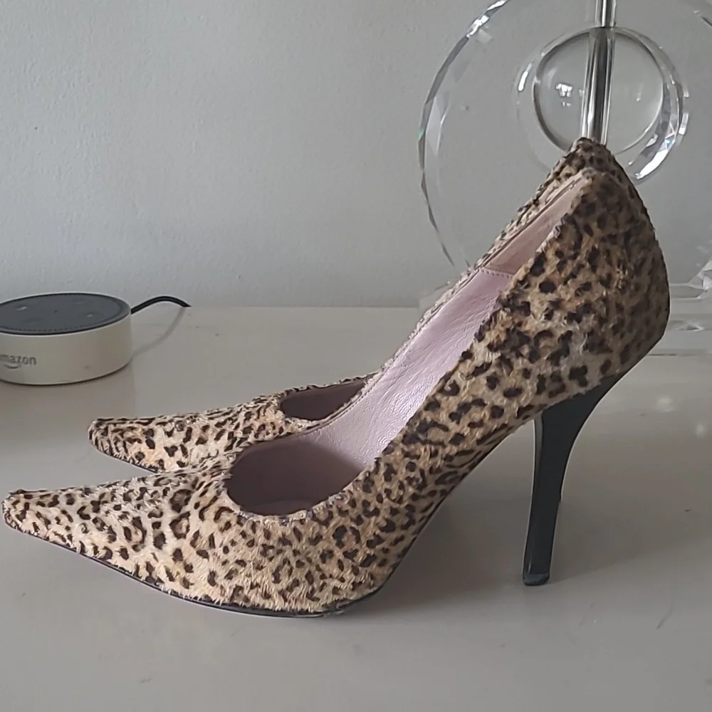 Leopard Pumps